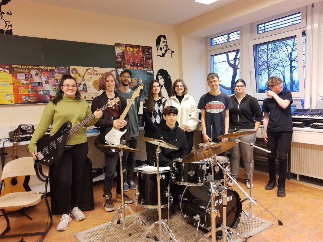 Band-Projekt am Tagore